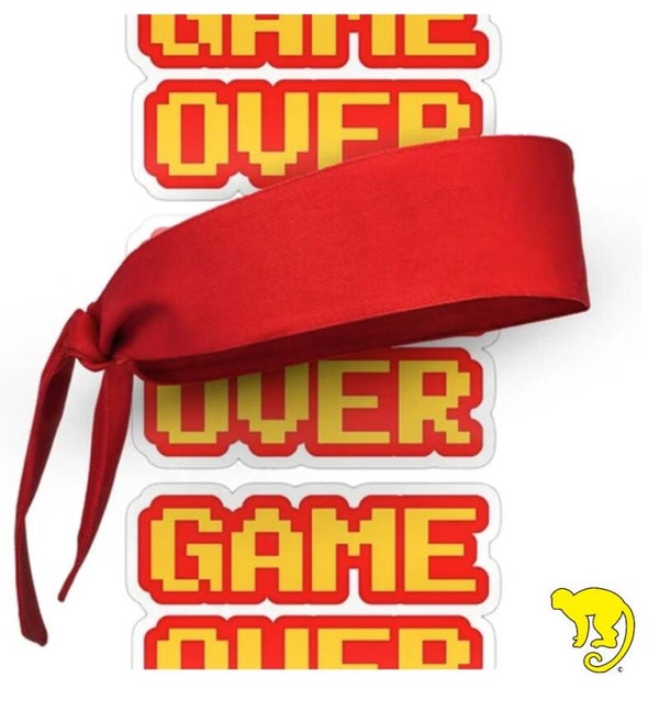 HK Army Headband  Roaring Kitty Red