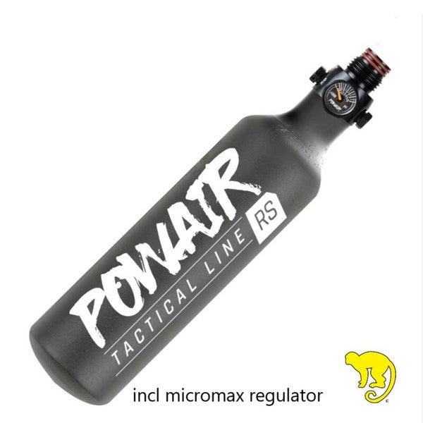 powair rs 300bar 0,23ltr hpa fles micromax