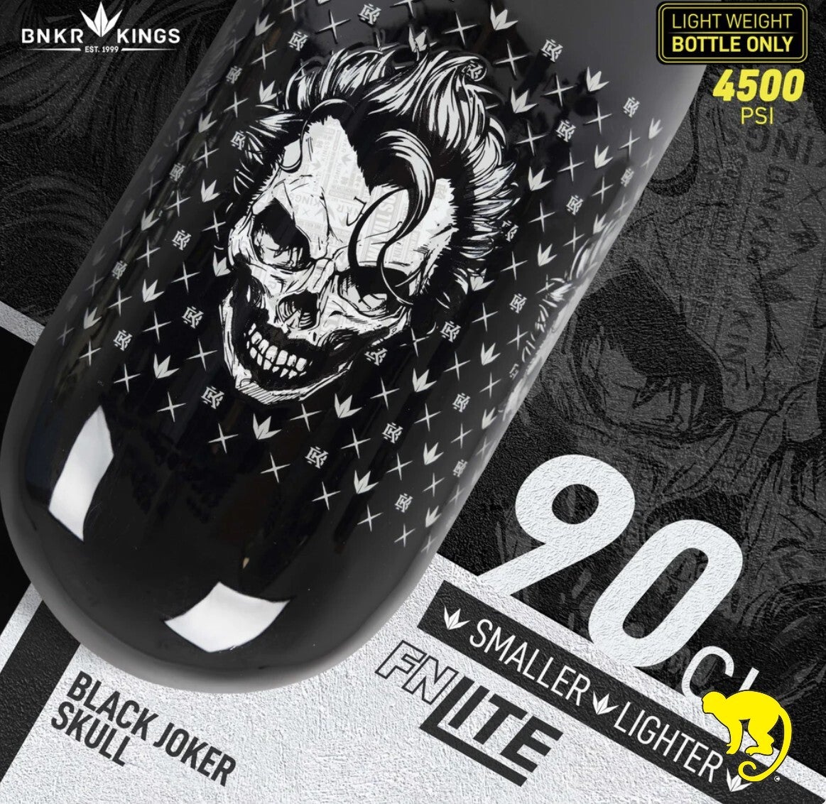 Bunkerkings Joker hpa fles 300B 1,47ltr