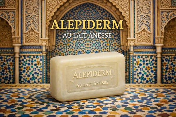 Savon alepiderm – lait d’ânesse bio & savon d’alep