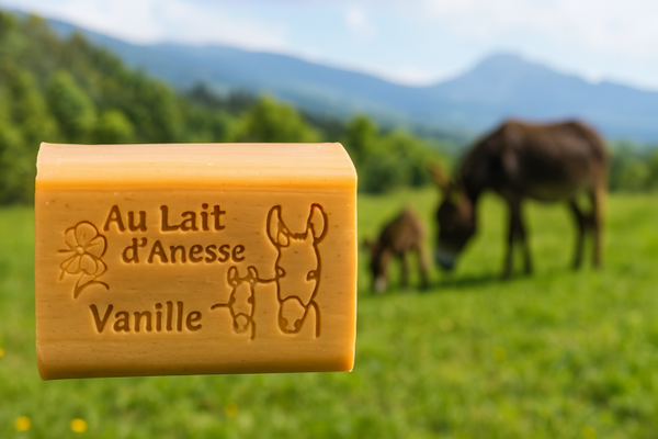 Savon au lait d'ânesse bio - Vanille