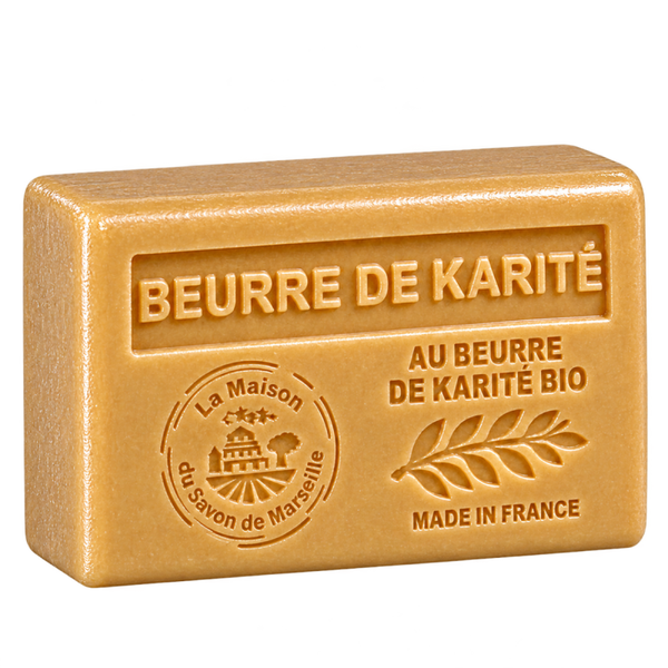 Savon naturel enrichi en beurre de karité bio nourrissant doux