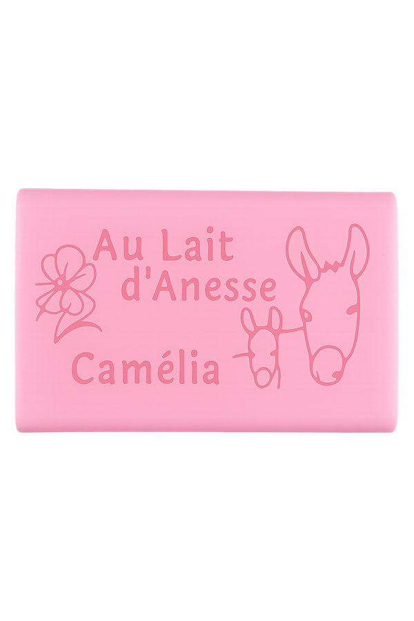 Savon au lait d’ânesse bio – camellia