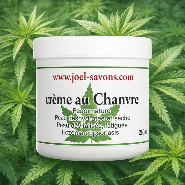 Crème à l’huile de chanvre