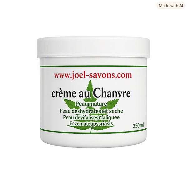 Crème à l’huile de chanvre
