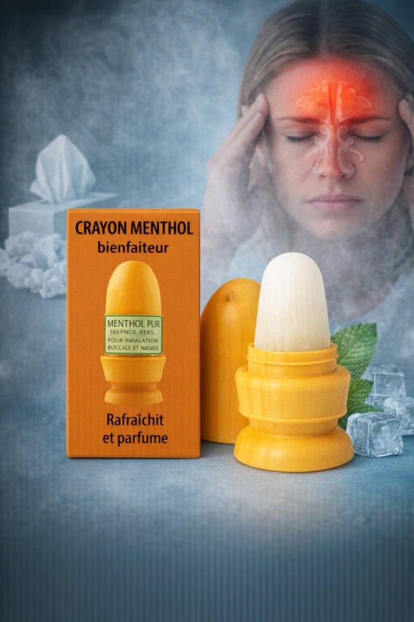 Crayon Menthol 7g - Rafraîchissement Naturel