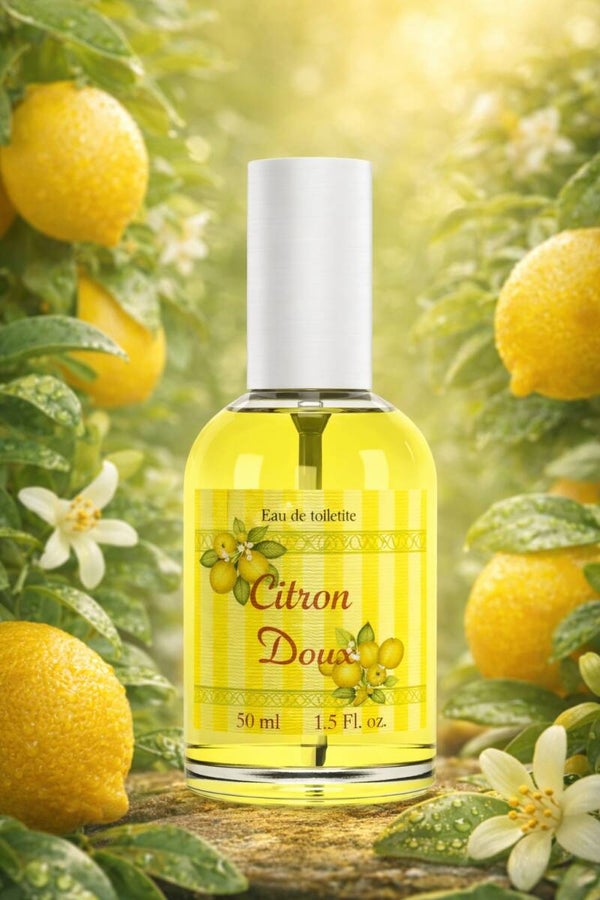 Eau de toilette citron doux – Fraîcheur tonique