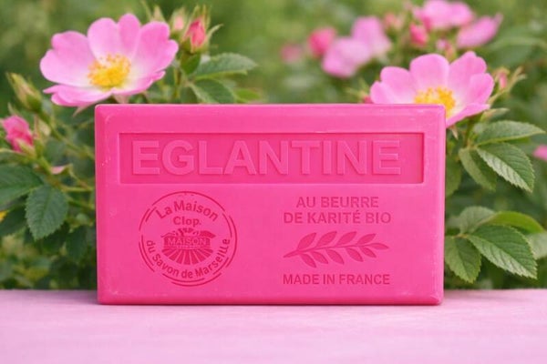 Savon parfumé à l’Églantine