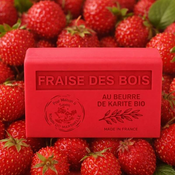 Savon parfumé à la fraise