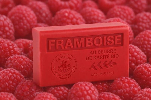 Savon parfumé à la Framboise
