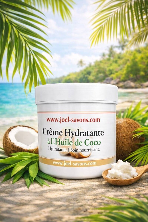 Crème hydratante à l’huile de coco