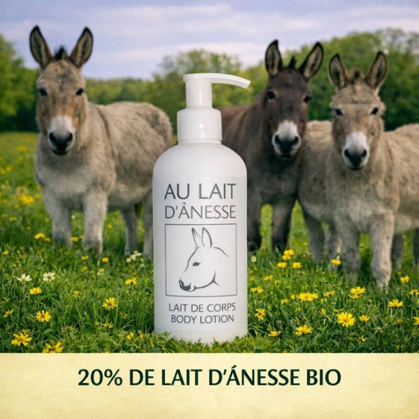 Lait de corps 20 % lait d’ânesse bio – 200 ml