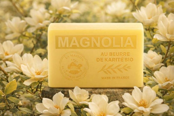 Savon parfumé au magnolia