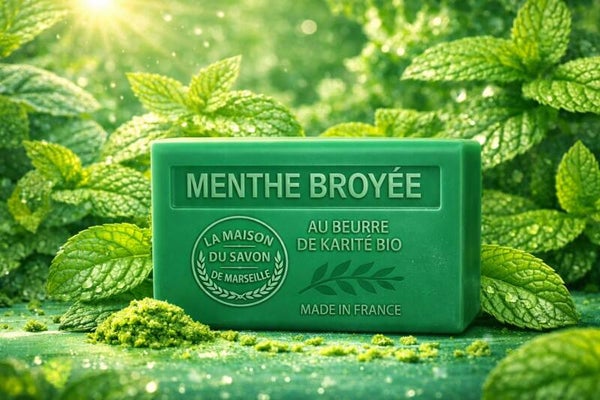 Savon parfumé à la Menthe Broyée