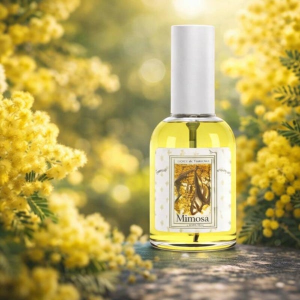 Eau de toilette parfumée au mimosa