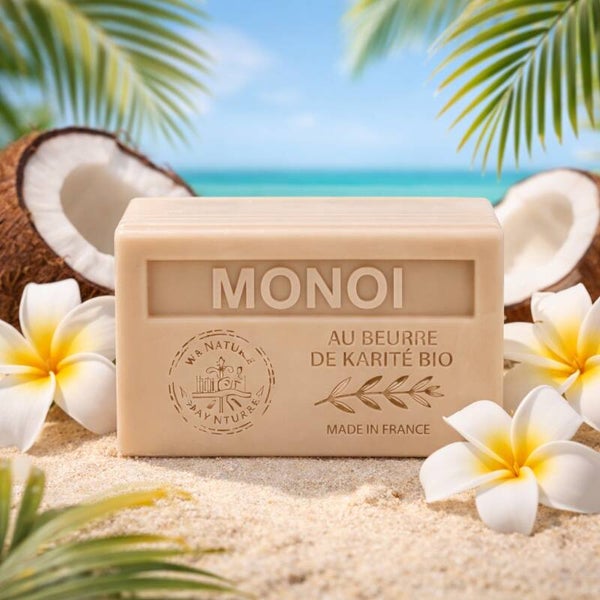 Savon Parfumé au Monoï.