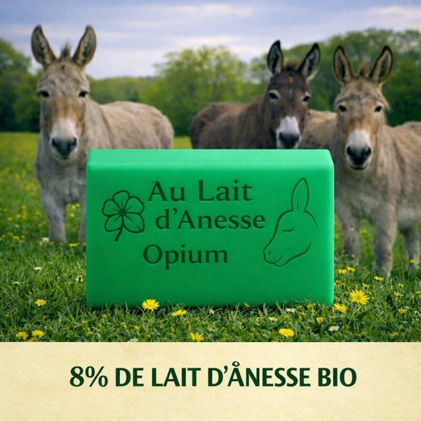 Savon au lait d’ânesse bio – opium