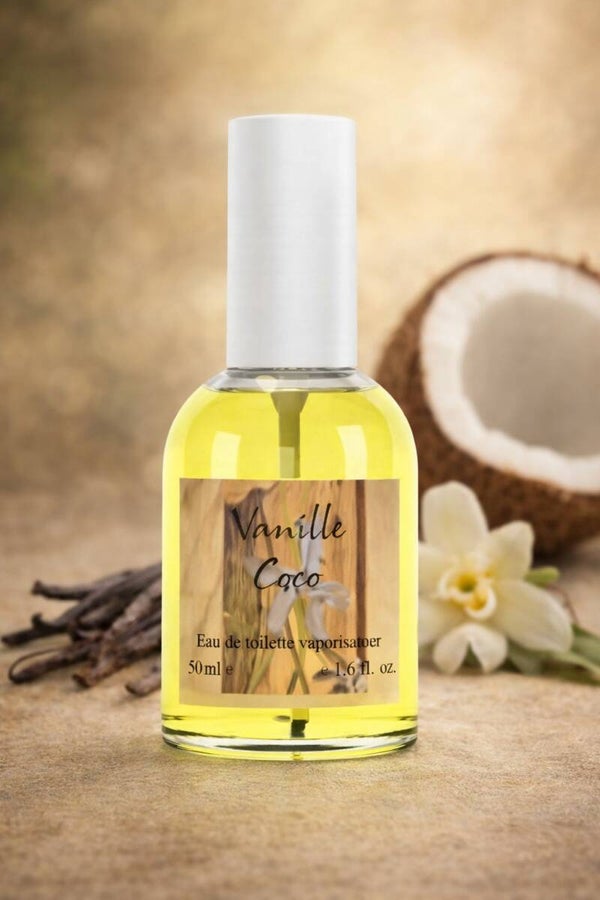Eau de toilette vanille coco – Gourmandise exotique