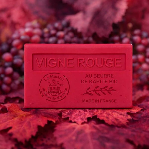 Savon  parfumé à la Vigne Rouge