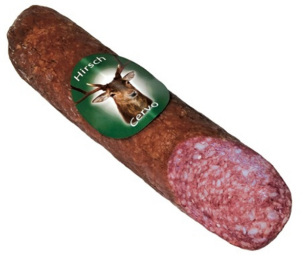 Salami mit Hirsch