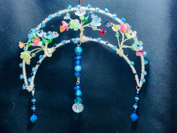 Blooming Blue Moon Suncatcher (Copy)