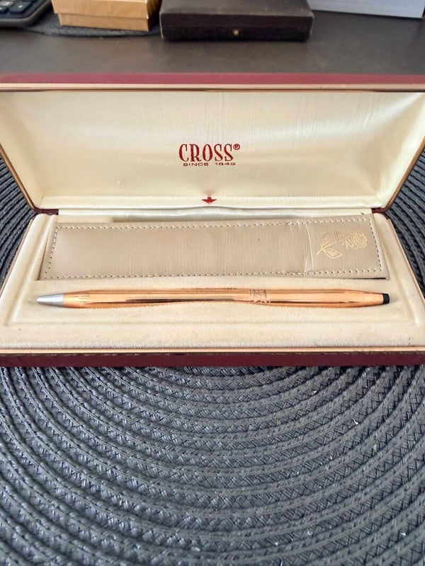 Cross Classic Ladies 1/20 14ct Rolled Gold With Original Pouch and Box