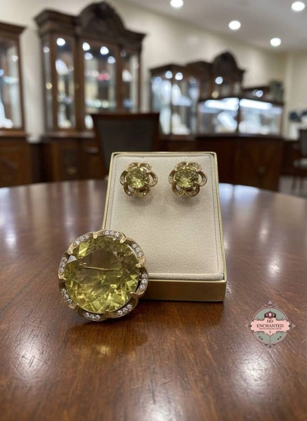 Ouro Verde Beautiful Statement Set