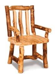 Log Chair - Available in Aspen, Cedar, Red Cedar, & Pine