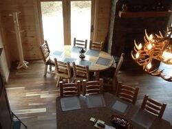 White Cedar Dining Set - Available in Aspen, Cedar, Red Cedar, & Pine