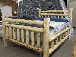 Rustic White Cedar Bed