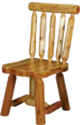 White Cedar Dining Chair - Available in Aspen, Cedar, Red Cedar, & Pine