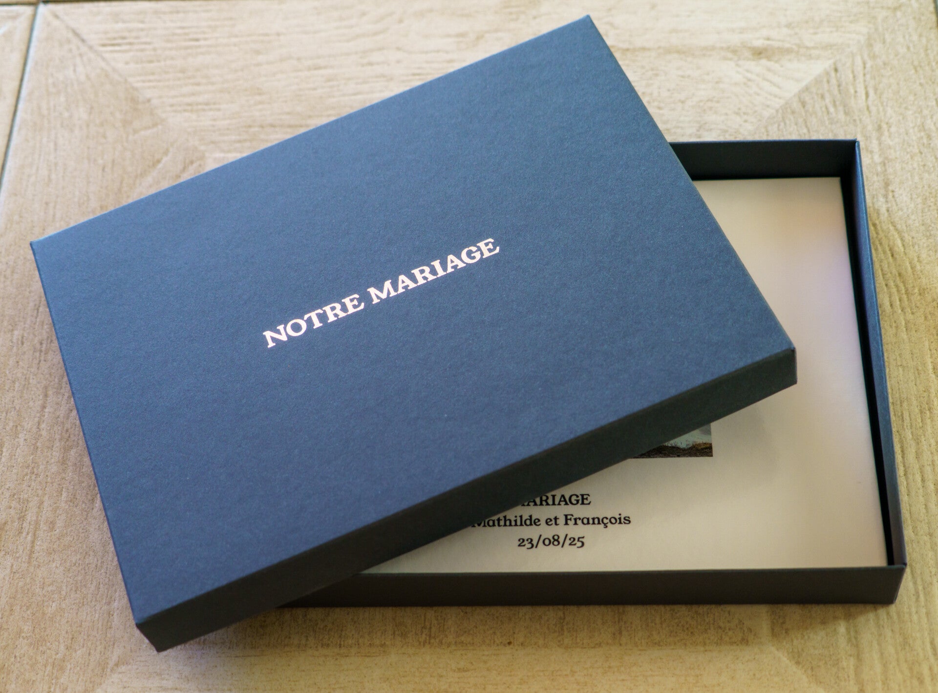 Album Photo et son Coffret