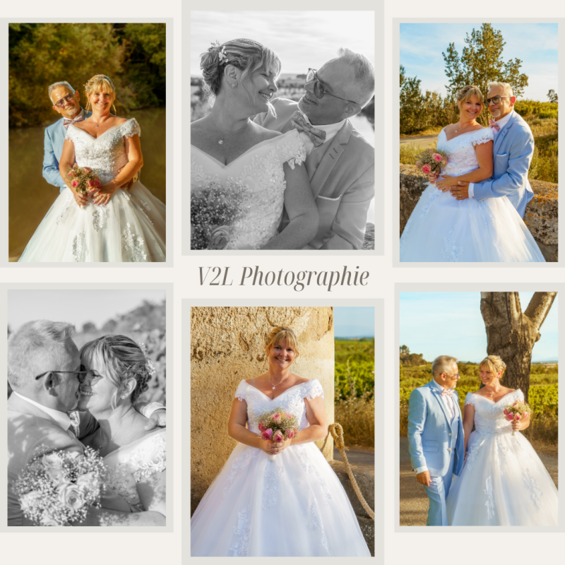 Photographe mariage Magali V2L Photographie Narbonne