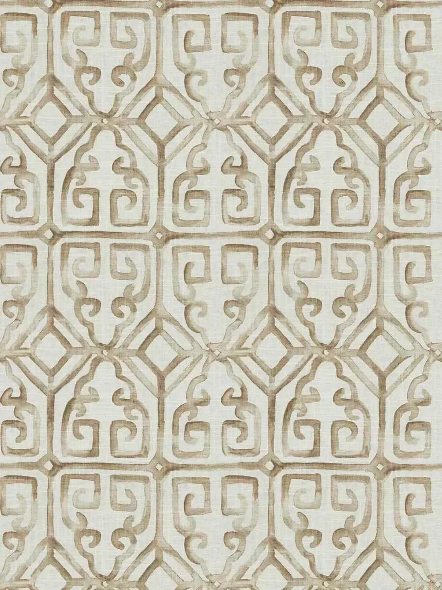 Linen Scrollwork 44069 HB - Linen KC