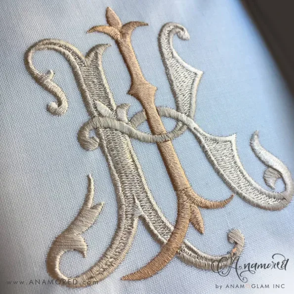 Interlocking J and K, JK KJ