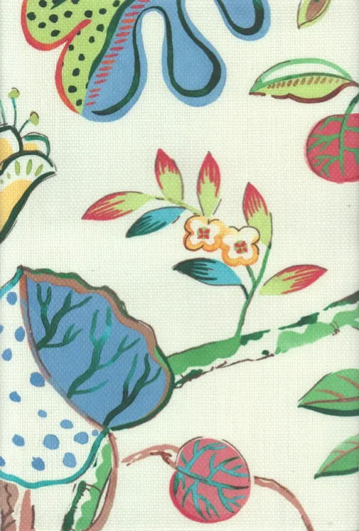 Auriville Playful Garden Print