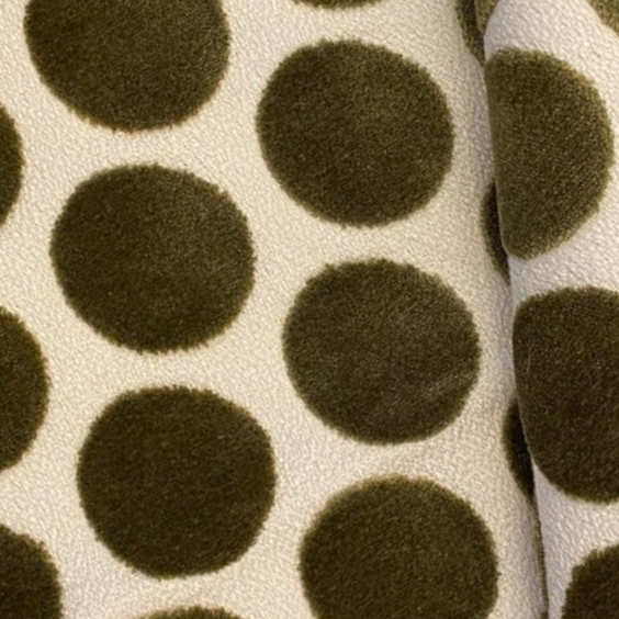 Buttons Lilly Pad Olive Dot Darling
