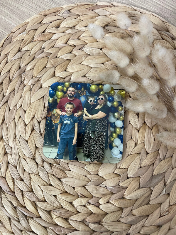Dessous verre photo