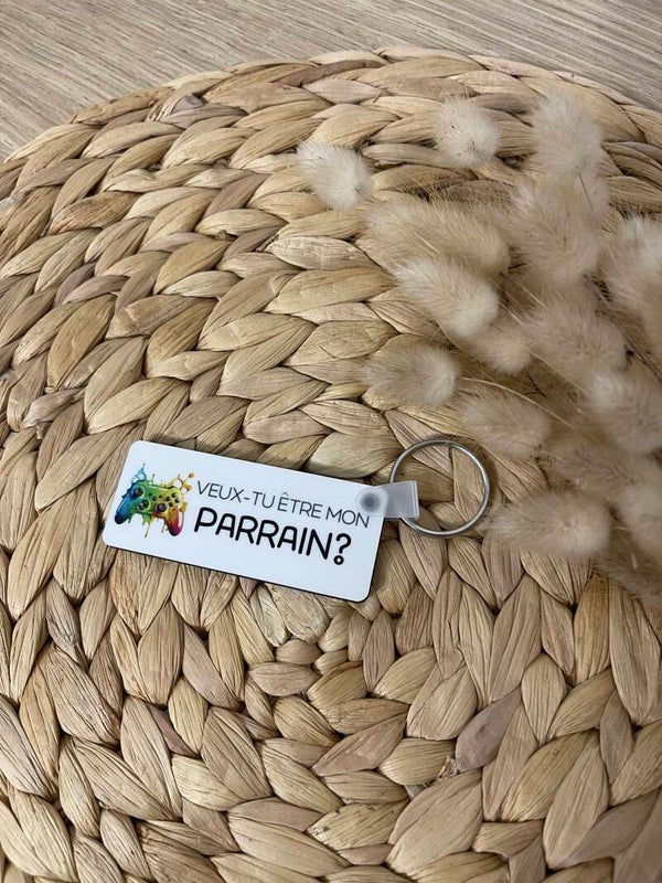 Porte clé « PARRAIN »
