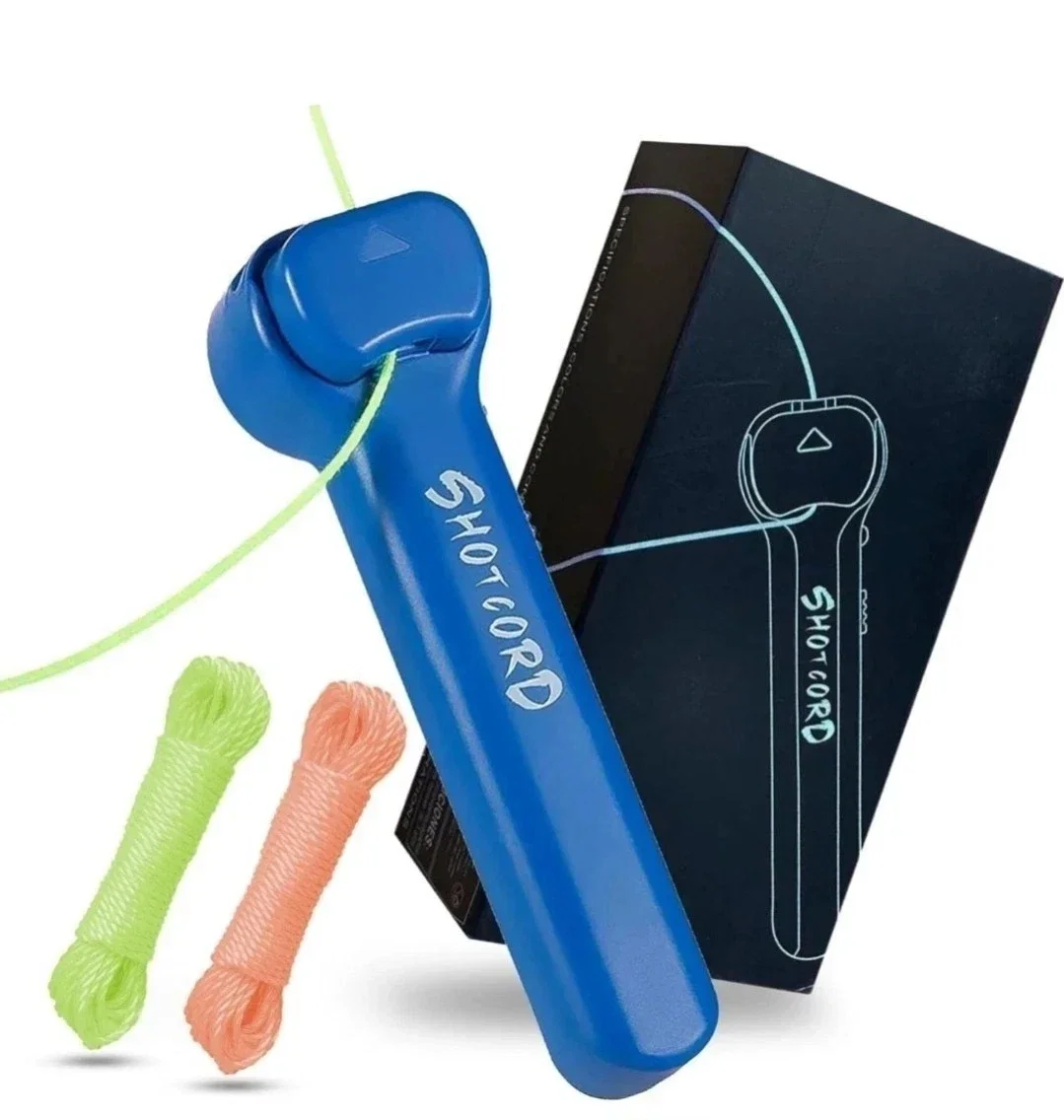 kids Glow in The Dark String Toy Zip String Rope Launcher - Fidget Toy Loop NEW