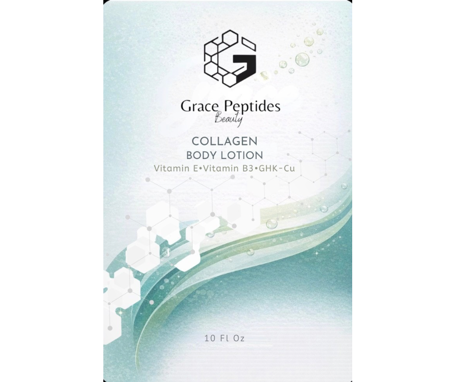 Body Lotion-Collagen Peptide Infused Body Lotion-10 ounces
