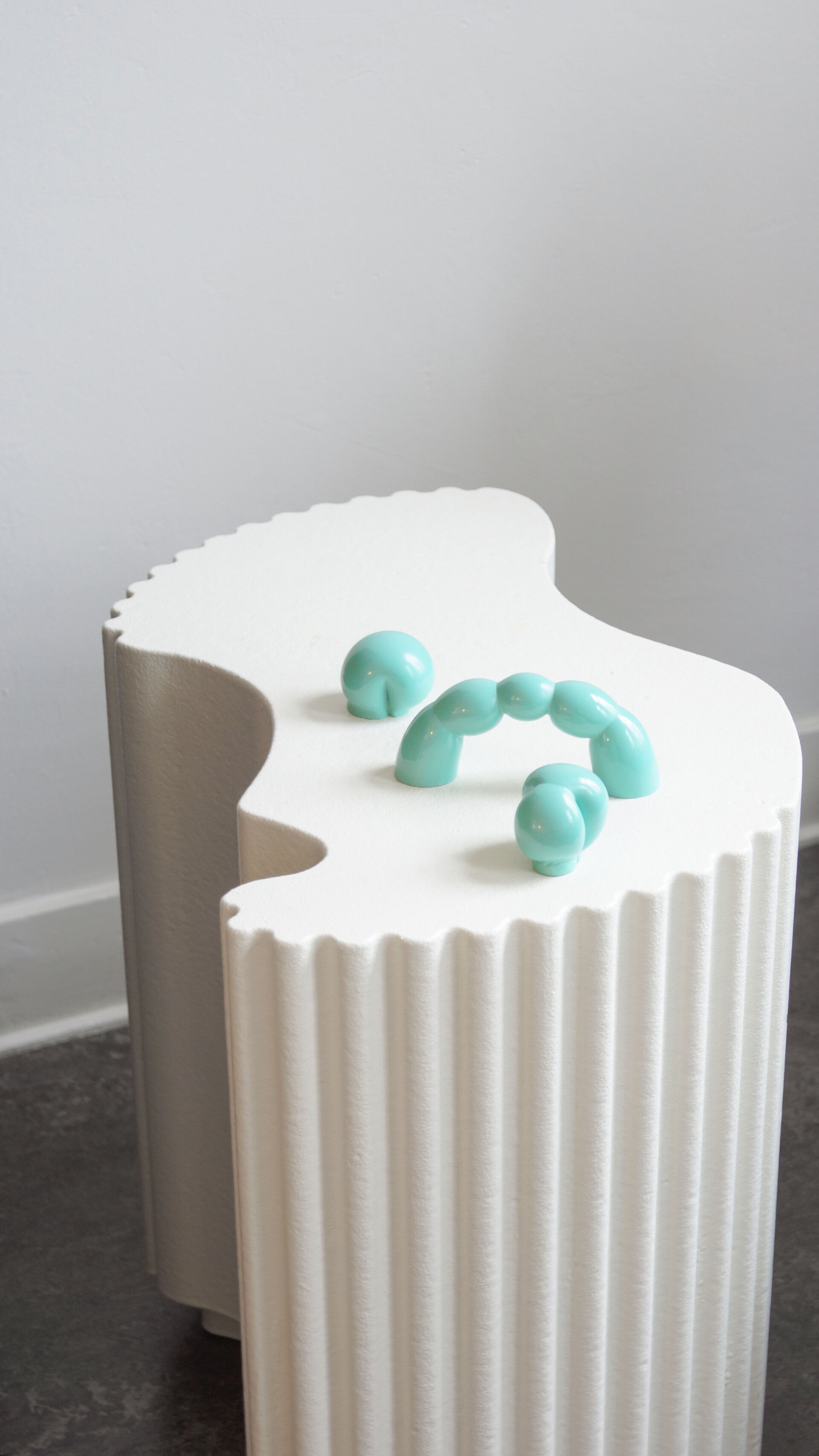 Linde derickx handle knob knob knoppen handvat greep aqua