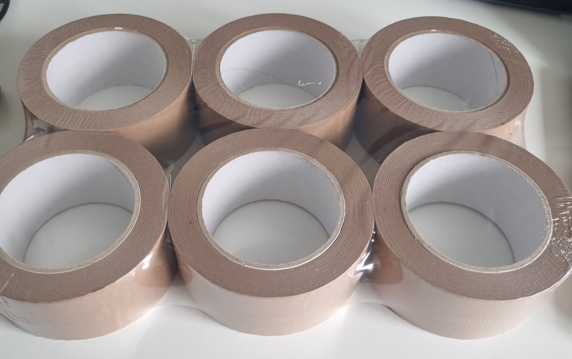 Doos 36 rollen verpakkingstape ECO  brown