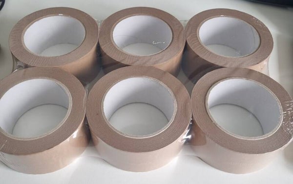 Doos 36 rollen verpakkingstape ECO  brown