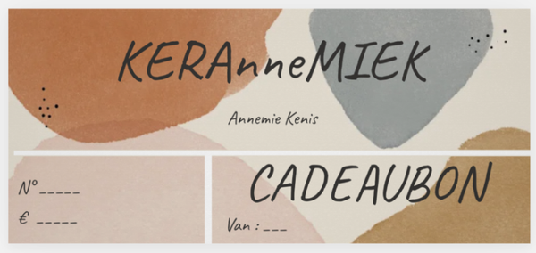 Cadeaubon (workshop voor 1 persoon)