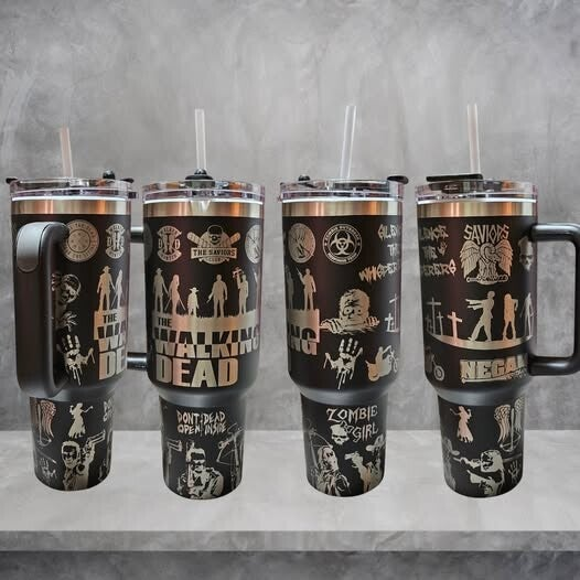 Mug Isotherme XXL – Édition Collector "The Walking Dead"