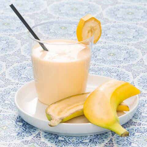 Smoothie banaan ready to go