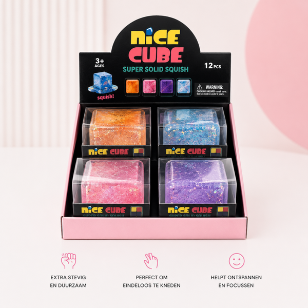 Nice Cube Glitter - Super Solid Squish