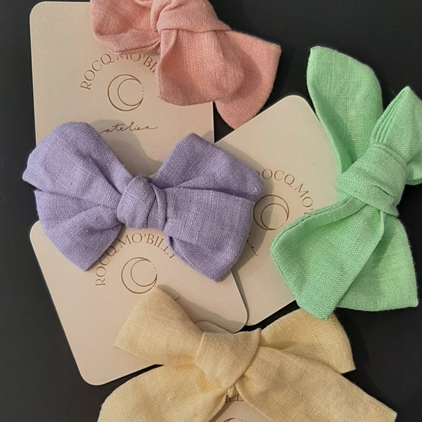 Mini bow clips