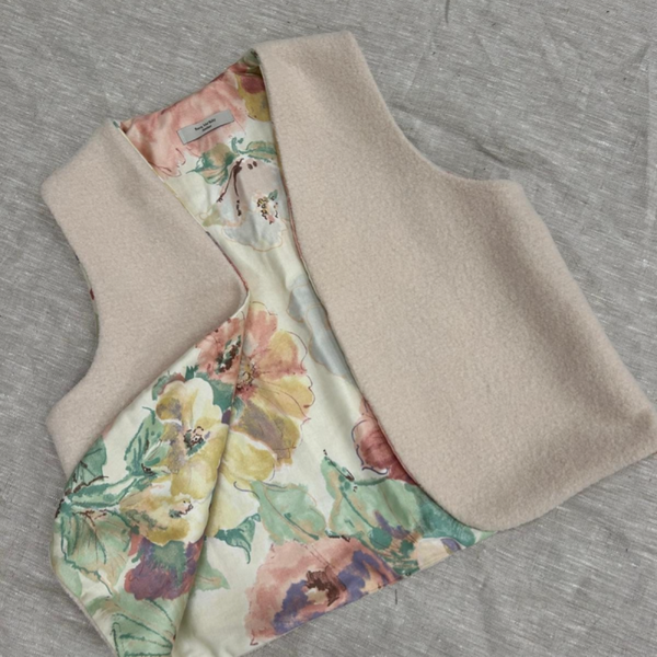 Waistcoat Creamy adult